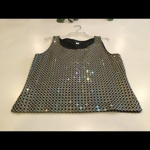 St John Sleeveless Top - Black, Purple, Pyettes